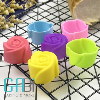 Khuôn silicon làm cupcake, muffin, thạch 5cm