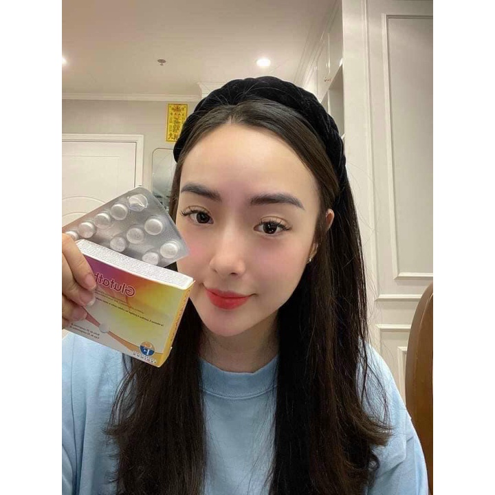 Viên Ngậm Trắng Da Glutathion Fort Pháp - 30 Viên