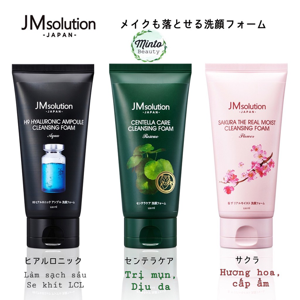Sữa rửa mặt JM Solution Japan 120ml Nội địa Nhật