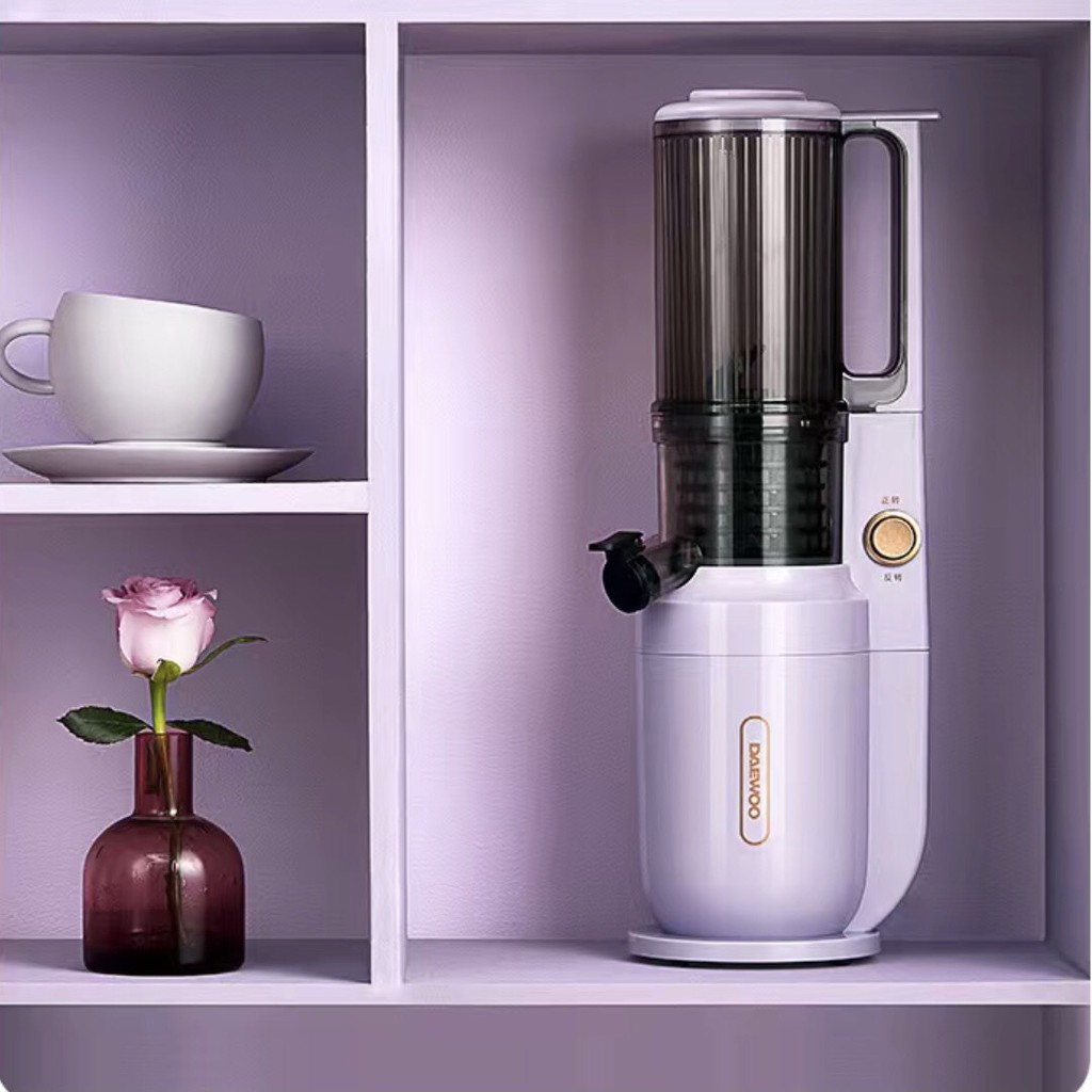 Máy ép hoa quả trái cây chậm DAEWOO bản nâng cấp cổ to bảo hành 12 tháng