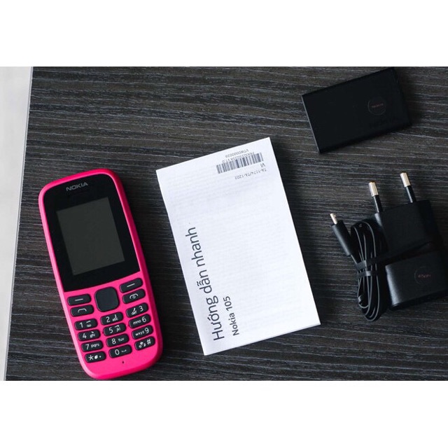 Điện thoại nokia 105 2 sim 2019 (hàng chính hãng)