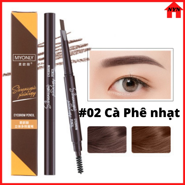 [RẺ ĐẸP] Chì Kẻ Mày, Bút Vẽ Lông Mày Chân Mày Không Thấm Nước, Mồ Hôi, Lâu Trôi Hàng Mới Nhất 5 Màu Đẹp | BigBuy360 - bigbuy360.vn