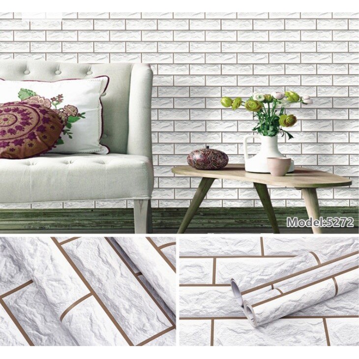 Decal dán tường có keo sẵn dán tường khổ 0.45 x 10m giá hủy diệt TP.HCM