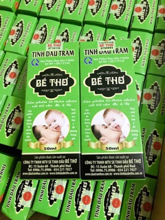 Sỉ & lẻ  _Tinh dầu tràm bé thơ 50ml/100ml