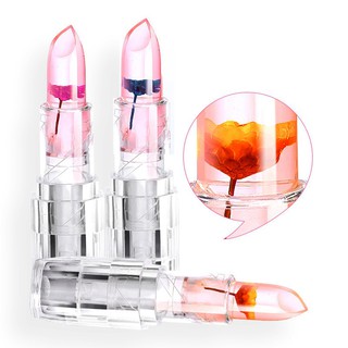 6 Màu Sắc Đổi Magic Hoa Trong Suốt Jelly Lip Care Dưỡng Ẩm