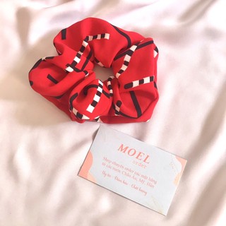 cột tóc vải scrunchie handmade