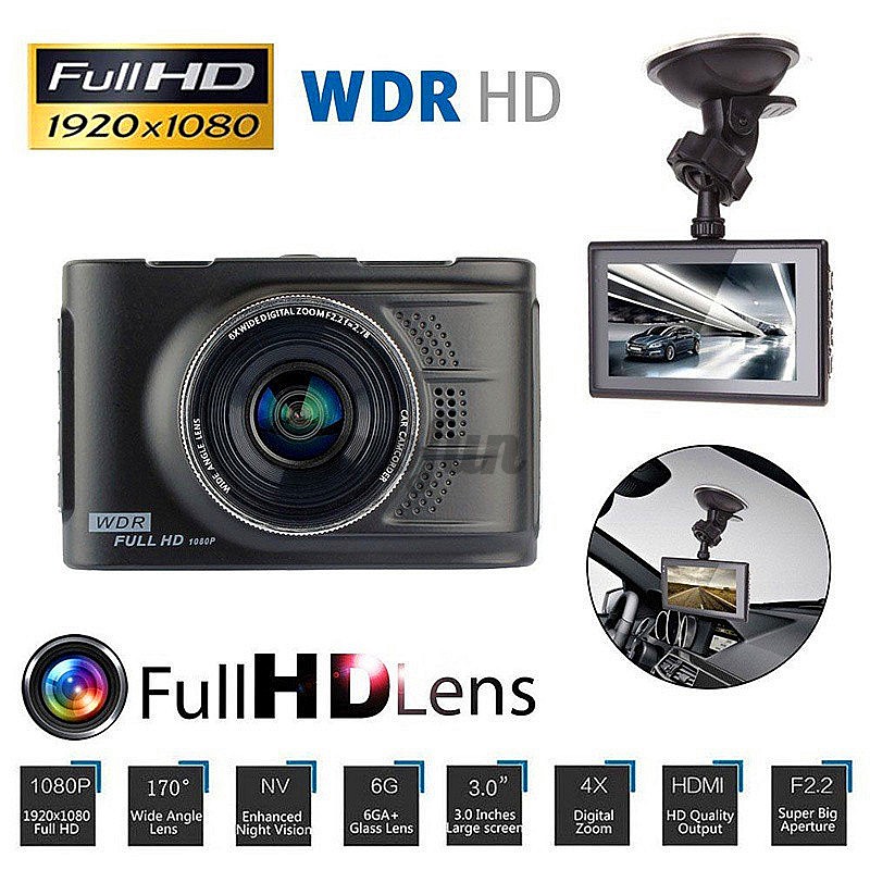 Máy Ghi Hình Mini Hd 1080p Hỗ Trợ Đỗ Xe Ban Đêm 3.0-inch Bằng Hợp Kim Kẽm: 120 ° Pixels: 500 Million | WebRaoVat - webraovat.net.vn