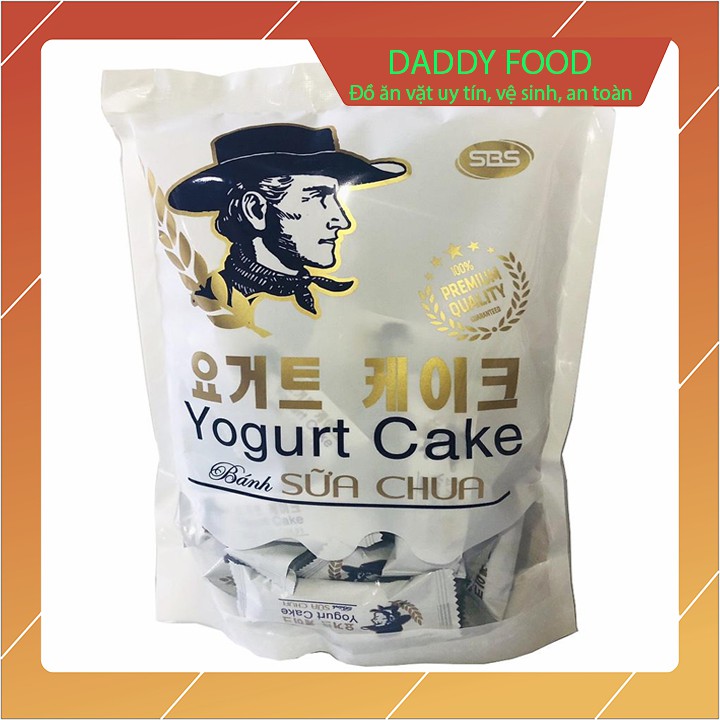 Combo 2 hộp bánh xốp sữa chua yogurt cake mix vị sữa chua và phô mai dùng làm bánh thờ tết cực đẹp