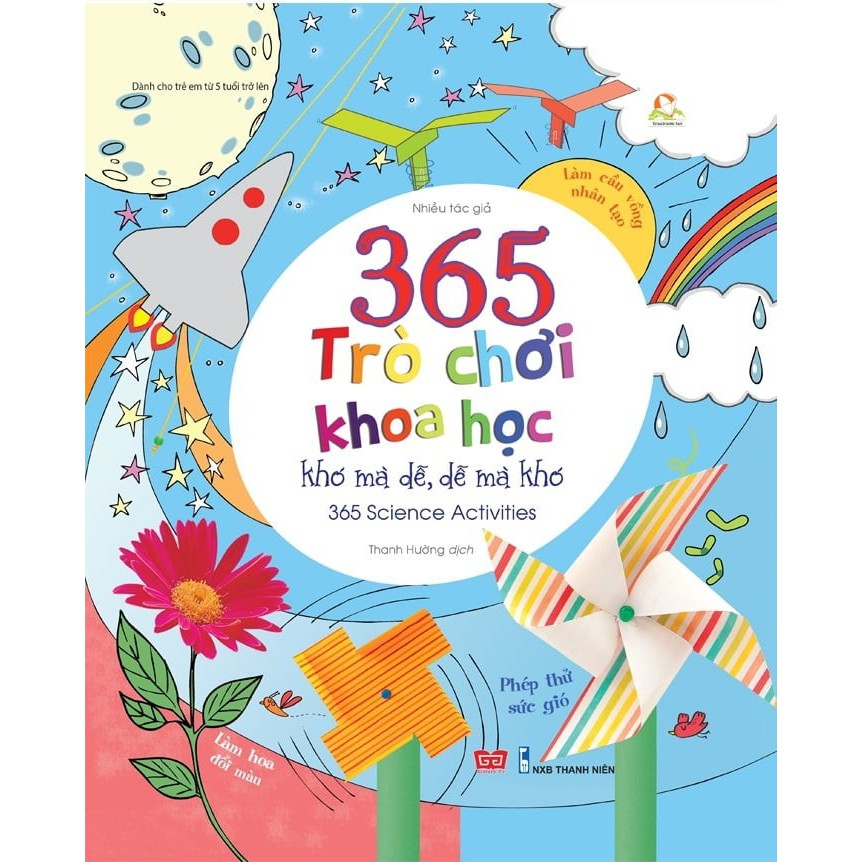Sách - 365 Trò Chơi Khoa Học Khó Mà Dễ, Dễ Mà Khó