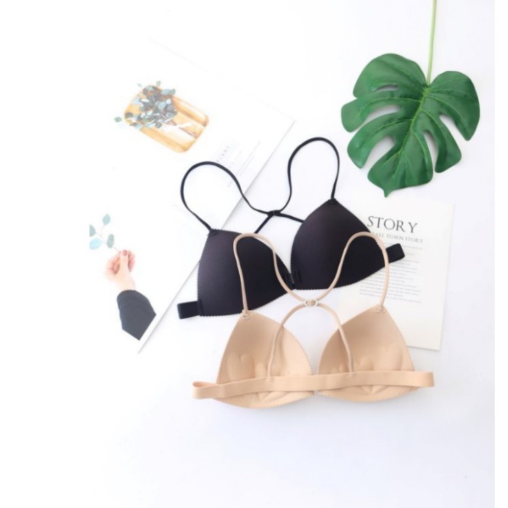Áo Bra Dây Mảnh Đúc Su Không gọng, Áo Lót Nữ, Nhẹ Nhàng, Đơn Giản, Quyến Rũ