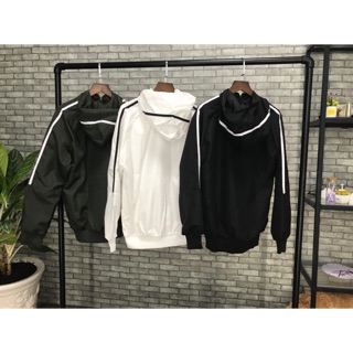 Áo khoác dù 1 sọc (có size lớn)