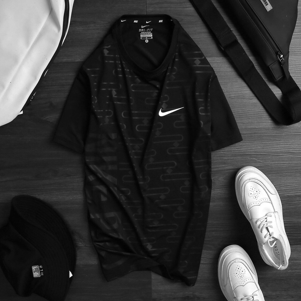 Áo thun nam thể thao cổ tròn thun lạnh, áo phông tay ngắn