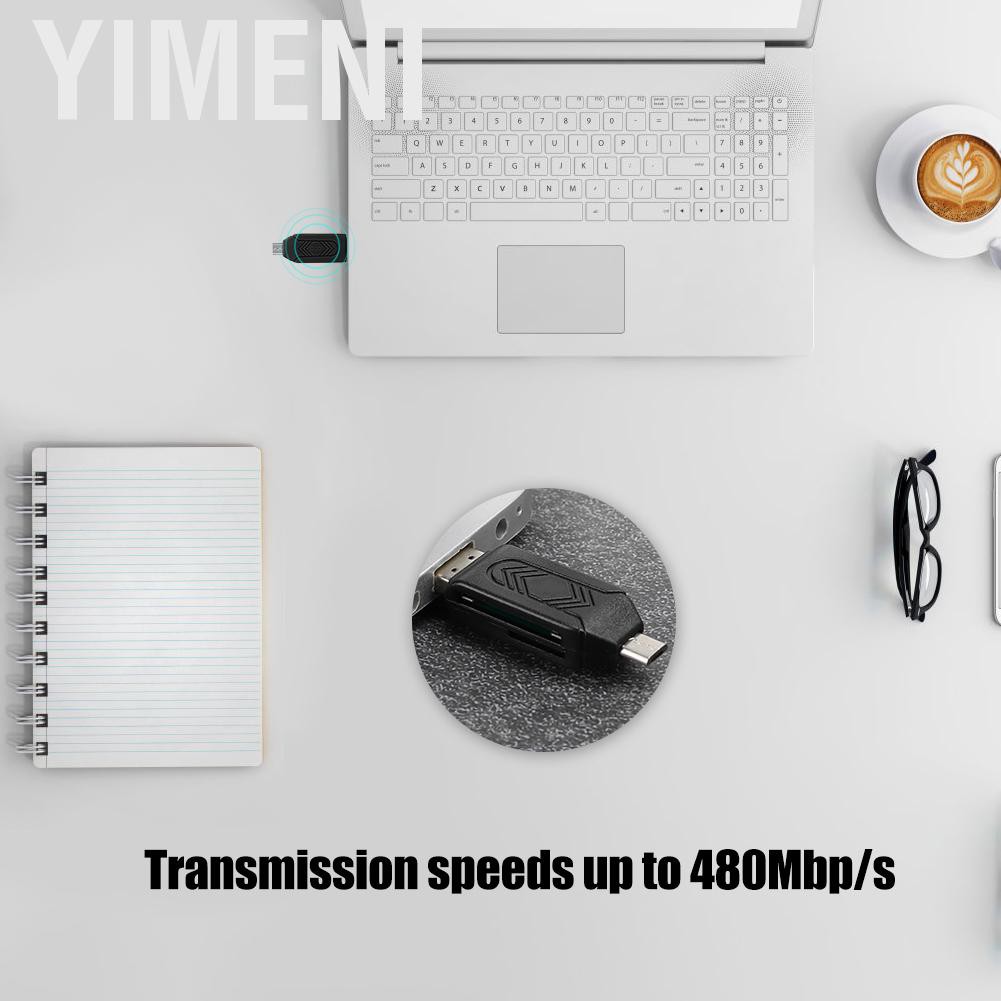 Set 5 Đầu Đọc Thẻ Nhớ Usb 2.0 Otg Cho Máy Tính | BigBuy360 - bigbuy360.vn