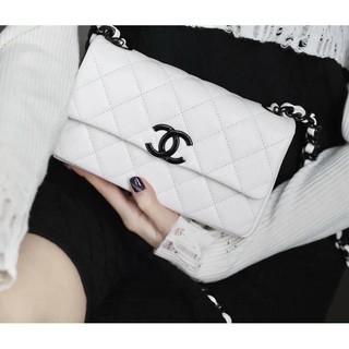 Túi Chanel Flap Mini Da Hạt 2021