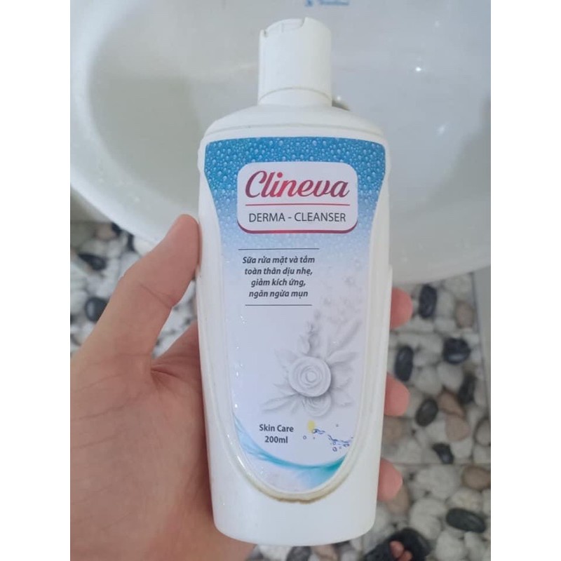 Sữa rửa mặt Clineva Derma Cleanser 200ml - [Quầy Thuốc Bảo Lâm] -[Chính Hãng]