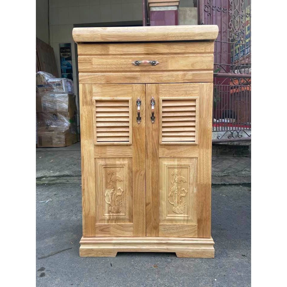 Tủ Giày Dép gỗ Cao Su - Đồ Gỗ Vinh
