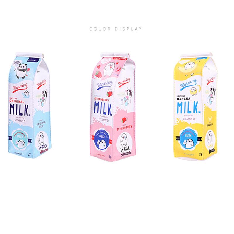 Túi đựng bút hình hộp sữa dễ thương độc đáo chất lượng cao - ảnh sản phẩm 8