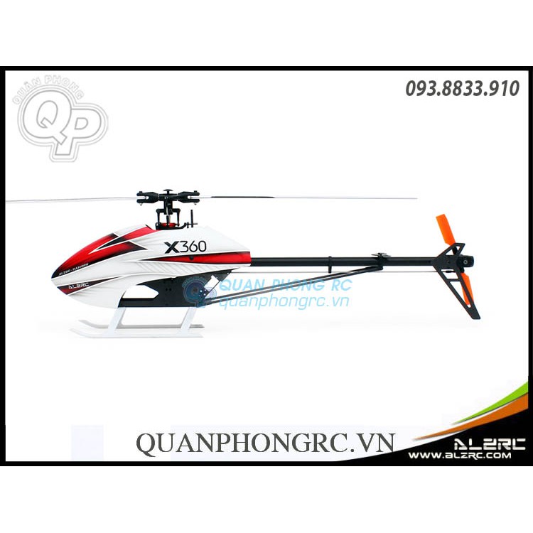 BỘ KIT ALZRC Devil X360 FBL 6CH 3D Flying RC Helicopter - Kit Only