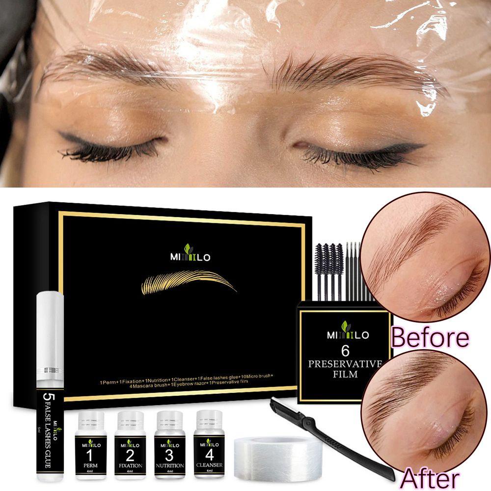 1 Bộ Dụng Cụ Nâng Lông Mày An Toàn Sử Dụng Tại Nhà / Salon