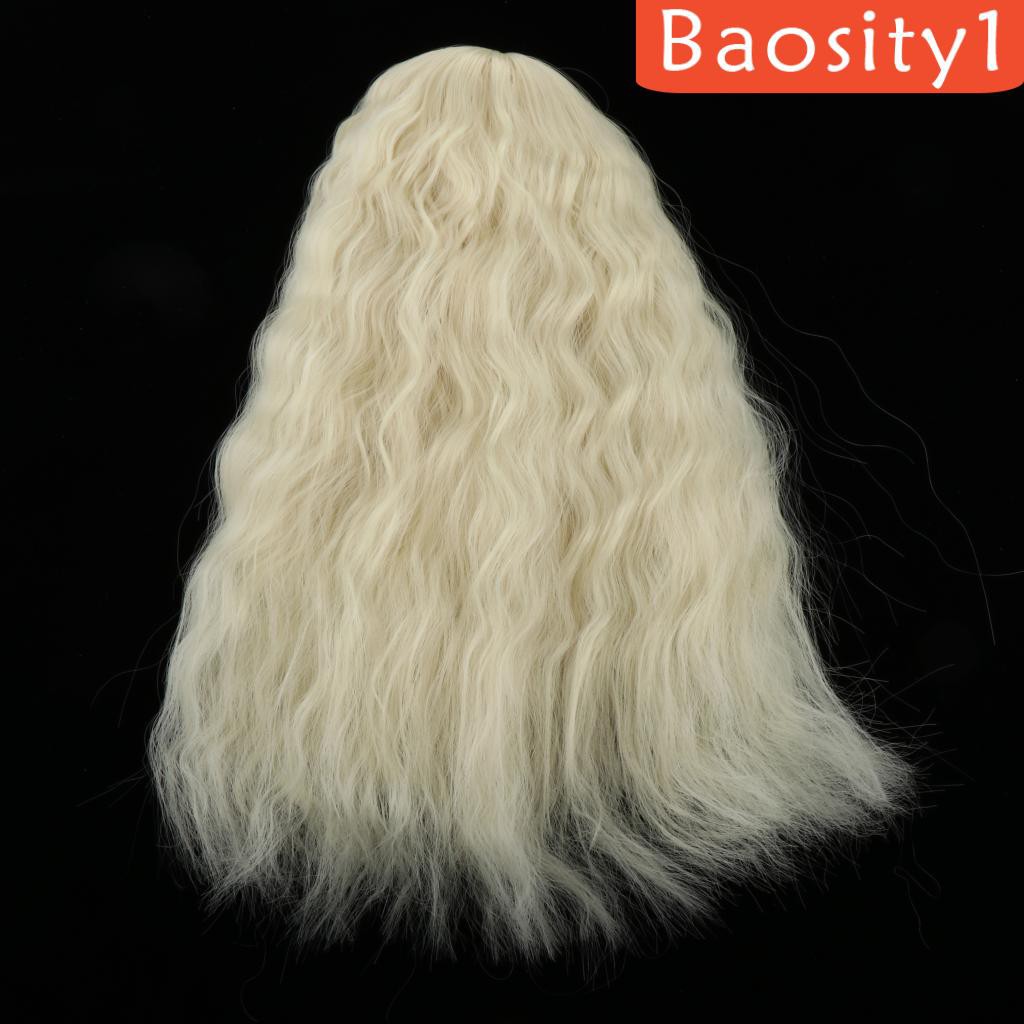 Tóc Giả Uốn Xoăn Cho Búp Bê 1 / 3 Bjd 9-10inch 22-24cm