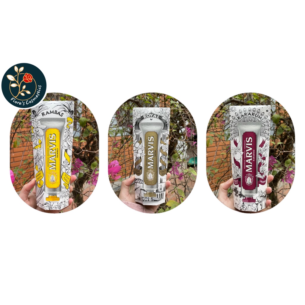 Kem đánh răng Marvis Limited 75ml ( Rambas, Royal, Karakum)