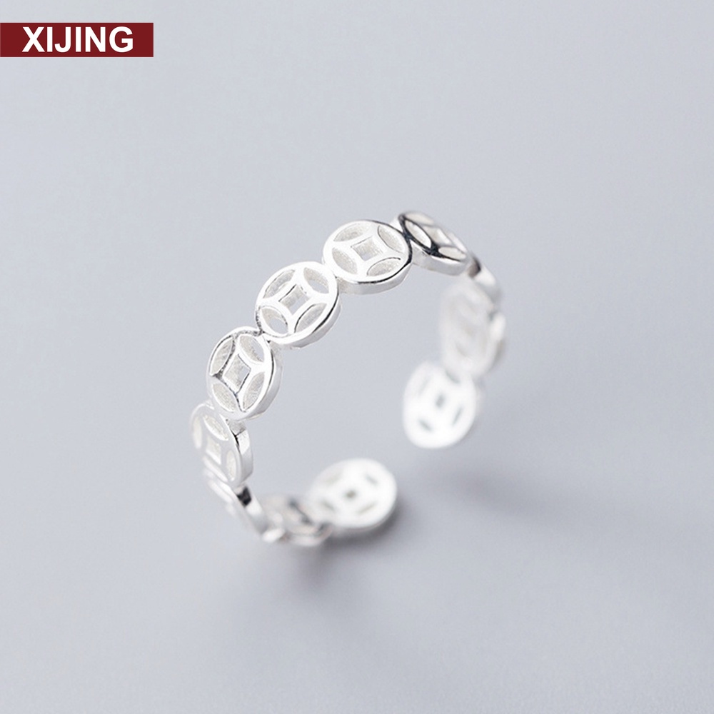 【COD】Nhẫn đồng may mắn thời trang