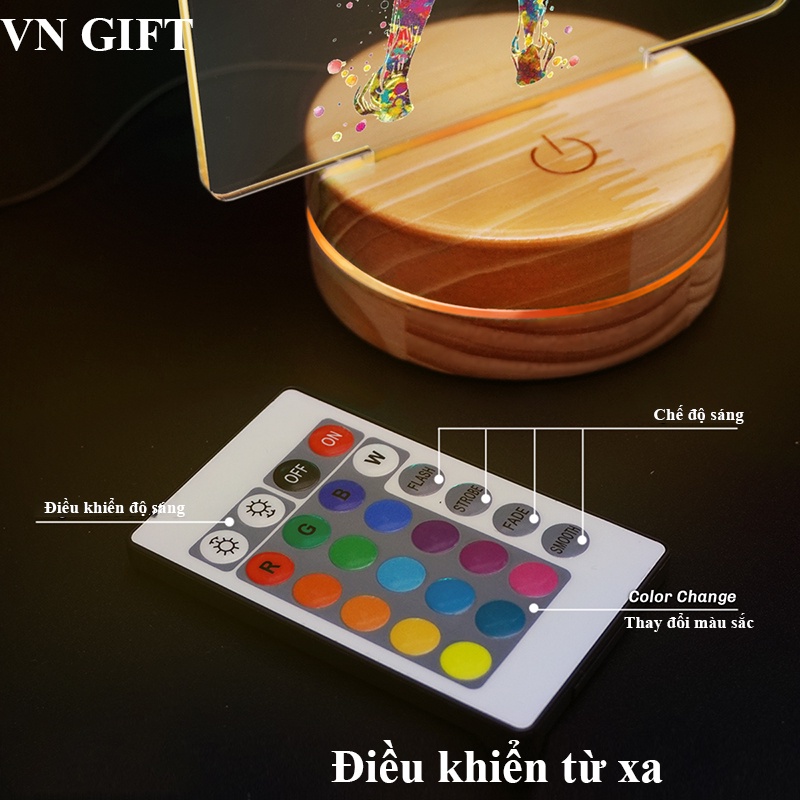 Đèn ngủ dễn thương, đèn trang trí phòng ngủ, quà tặng