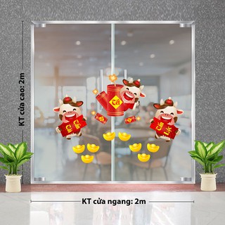 Decal trang trí tết 2021 số 123