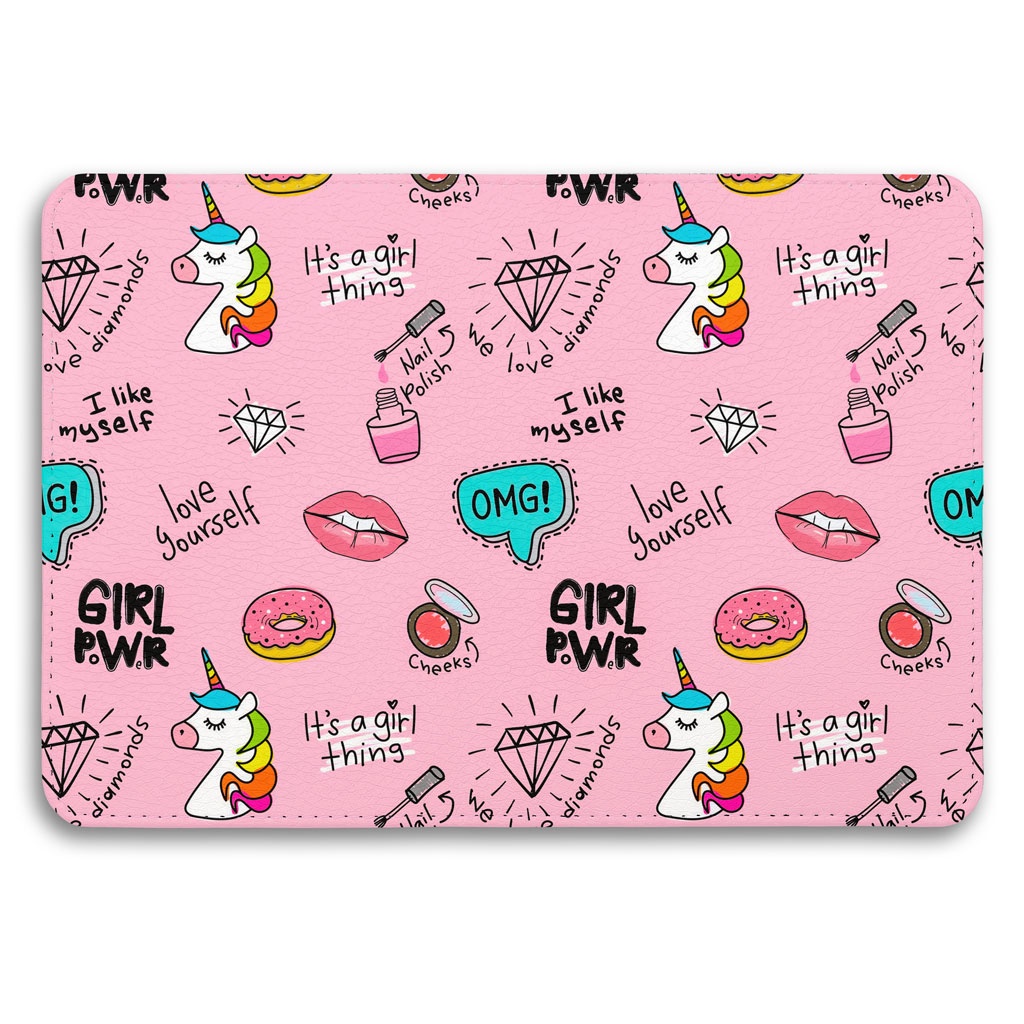 Bao Da Hộ Chiếu - Ví Đựng Passport Du Lịch  Ngựa Một Sừng Unicorn - LT020 STORMBREAKER