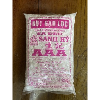 Bột gạo lọc Sa Đéc AAA Sanh Ký - Gói 500gr