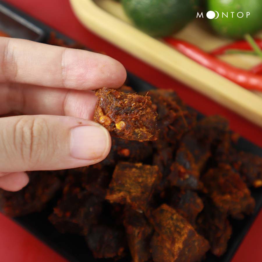 BẮP BÒ VIÊN MỀM THỢ SĂN - Hàng cao cấp loại 1 - Thịt khô homemade Moontop - Chất từng miếng thịt | BigBuy360 - bigbuy360.vn