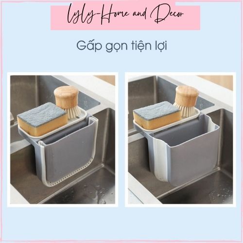 Khay lọc rác bồn rửa bát, rửa chén gấp gọn, đa năng, dụng cụ lọc rác đa năng chống rắc bồn rửa bát, chén