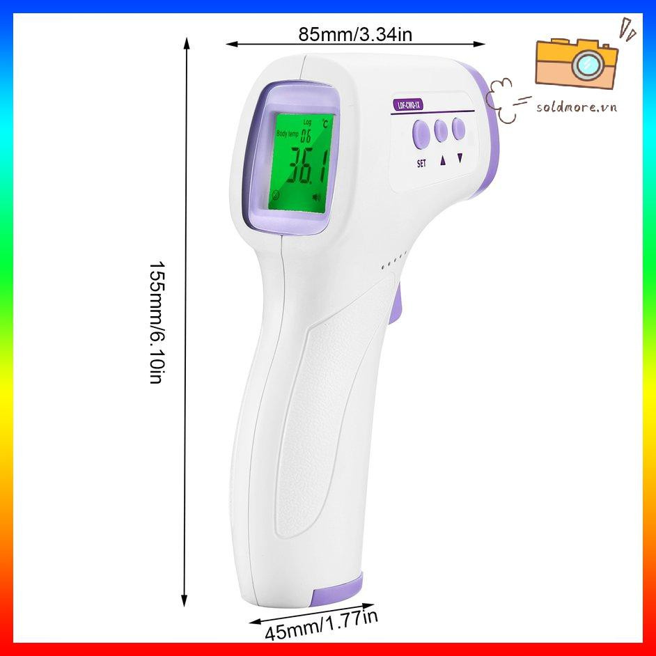 [SOE] Three Color Backlight Non-contact Thermometer Handheld Infrared Thermometer