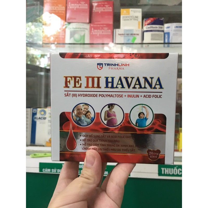 Sắt hữu cơ dạng ống