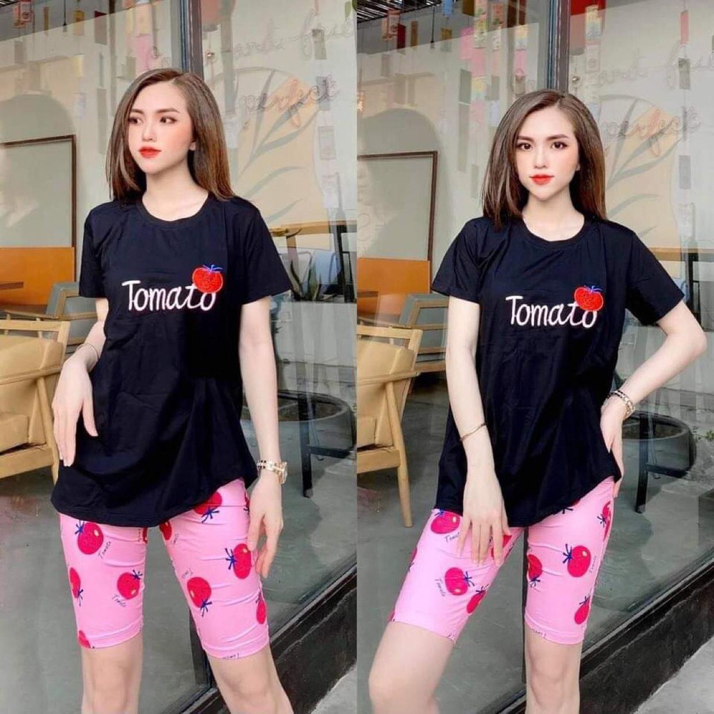 SET BỘ THỜI TRANG LỬNG CÀ CHUA SIÊU DỄ THƯƠNG