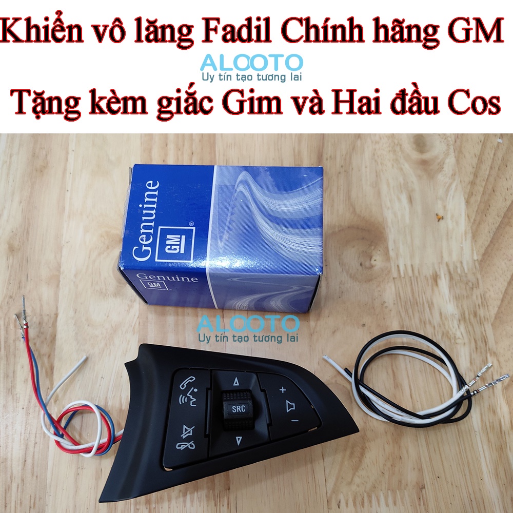 Khiển vô lăng Fadil, Phím media vinfast fadil hàng chính hãng GM . Tặng kèm giắc Gim và hai đầu Cos. có video hướng dẫn
