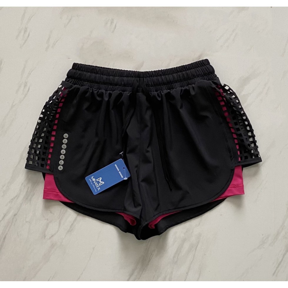 freeship [Ảnh thật] Quần đùi nữ 2 lớp ĐI BIỂN, ĐI BƠI, THỂ DỤC, THỂ THAO cho nữ đủ màu ! | BigBuy360 - bigbuy360.vn