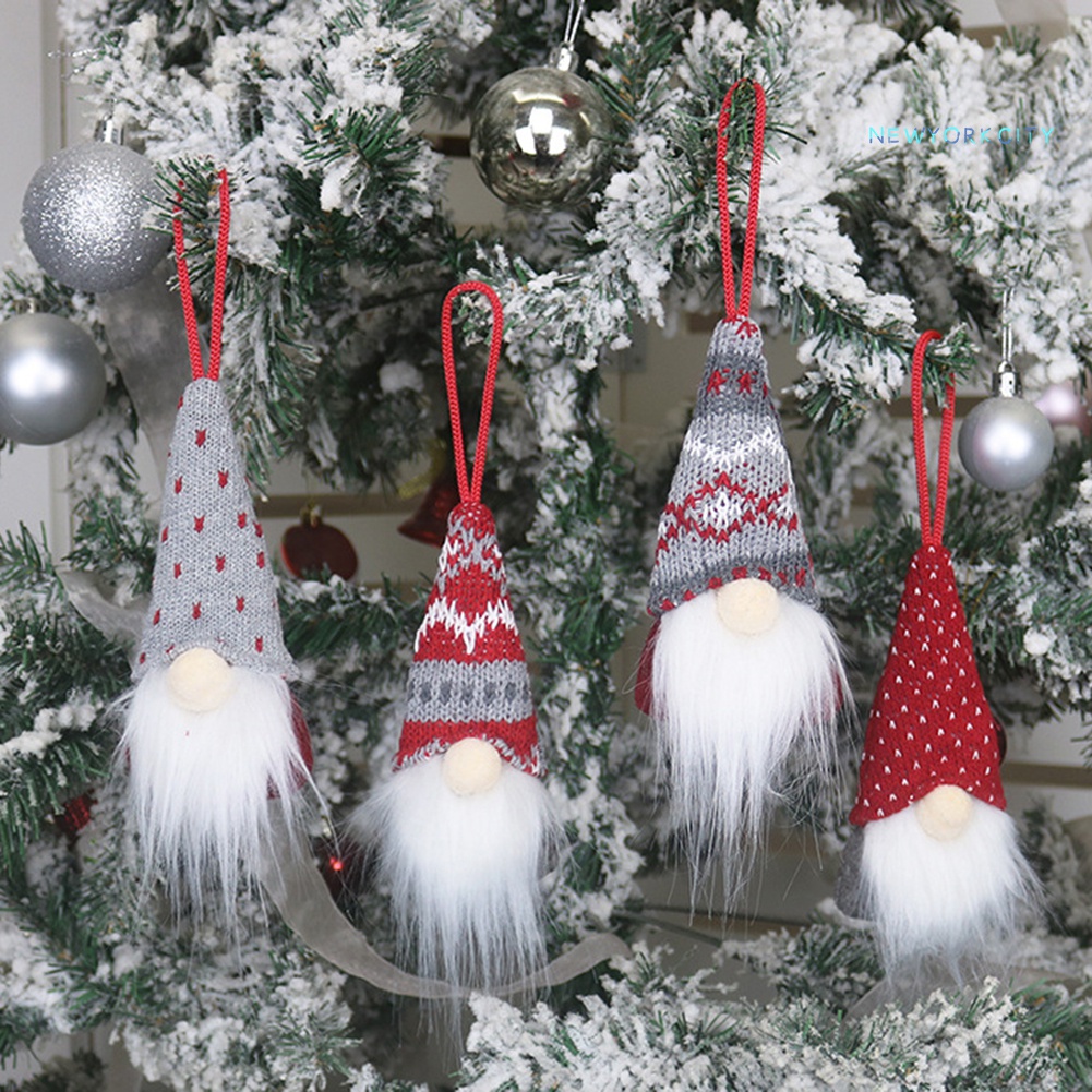 Búp Bê Treo Trang Trí Giáng Sinh Hình Ông Già Noel Dễ Thương