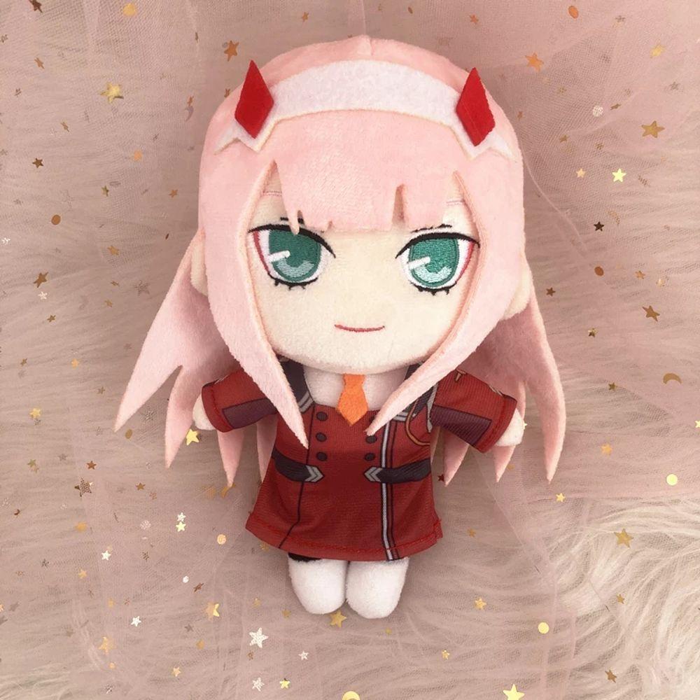 Búp Bê Đồ Chơi Nhồi Bông DARNELL Zero Two Hình Cầu Thủ Anime Daring In The FRANXX Mềm Mại Trang Trí Phòng Trẻ Em