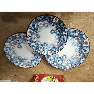 đĩa 6  sứ bát tràng hoa cổ