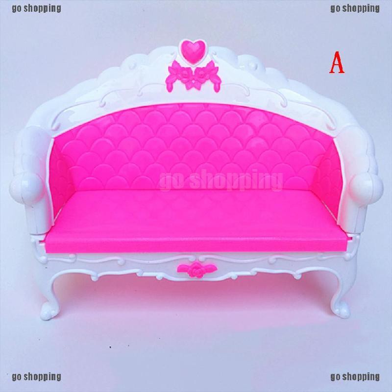 {go shopping}Rocking Chair Sofa Accessories Plastic Furniture Sets For Doll House Decoration