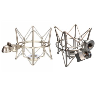 {NM}Recording Studio Shockmount Clip Microphone Stand Shock Mount for Broadcast Computer Mic Holder