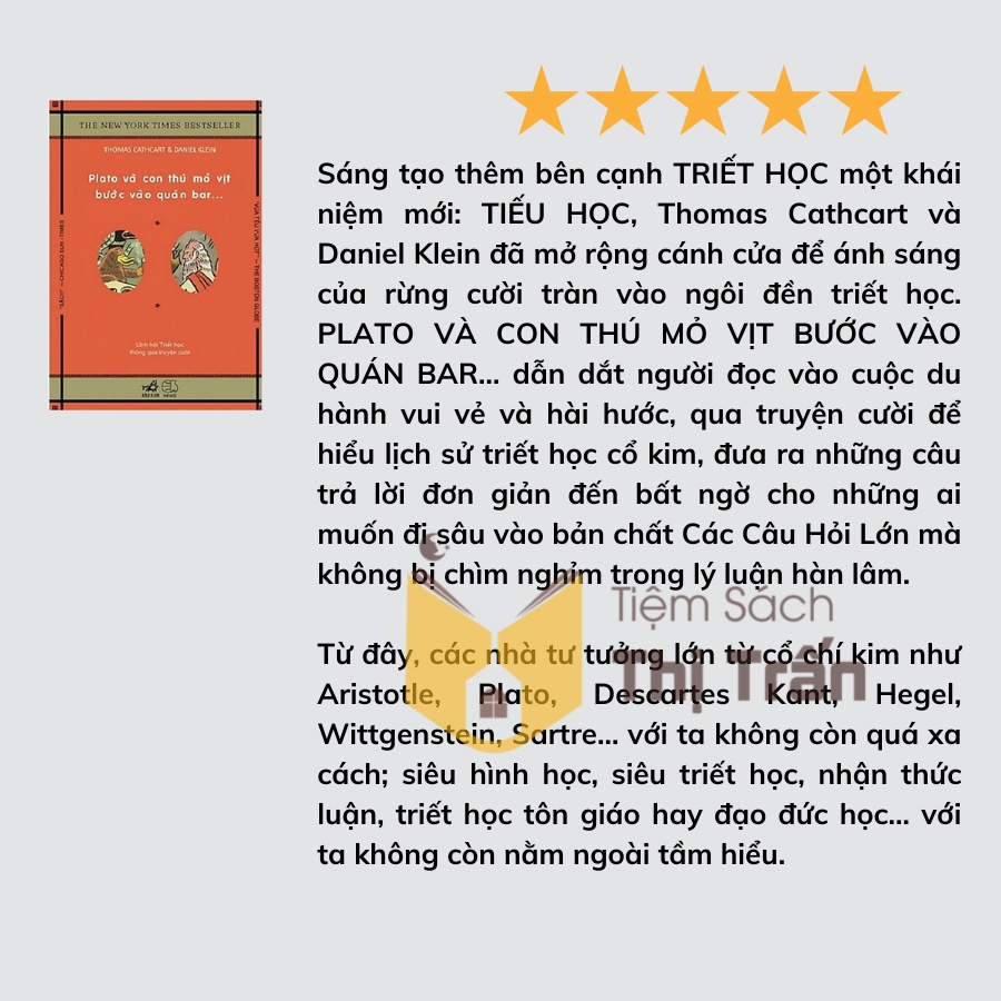 Sách - Plato Và Con Thú Mỏ Vịt Bước Vào Quán Bar