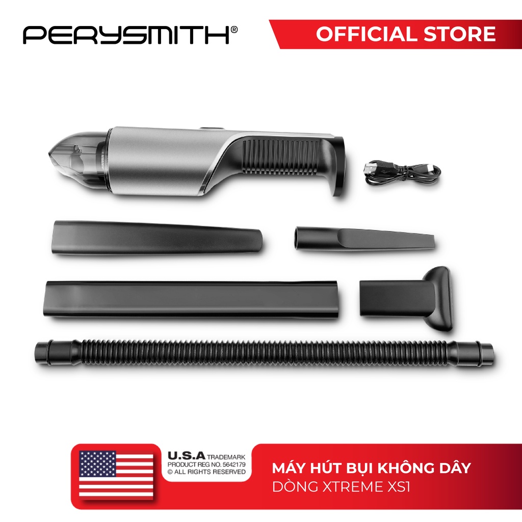 Máy hút bụi không dây cầm tay PerySmith Xtreme XS1 siêu nhẹ
