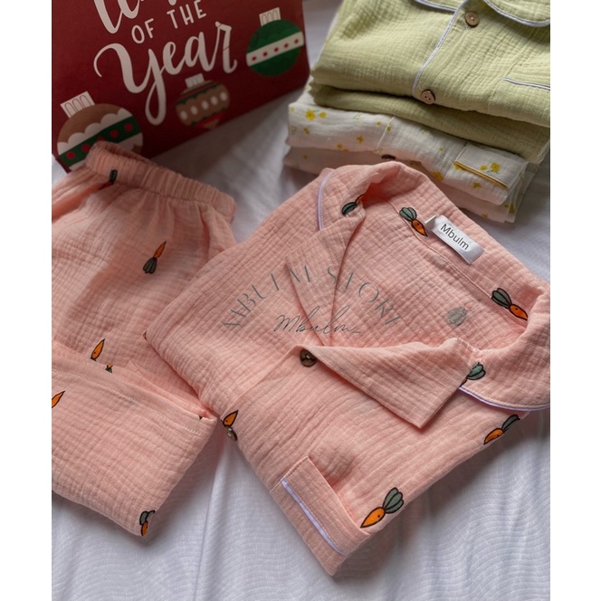 PIJAMA ĐỒ BỘ MẶC NHÀ VẢI XÔ NHĂN MUSLIN QUẦN ĐÙI ÁO CỘC | BigBuy360 - bigbuy360.vn