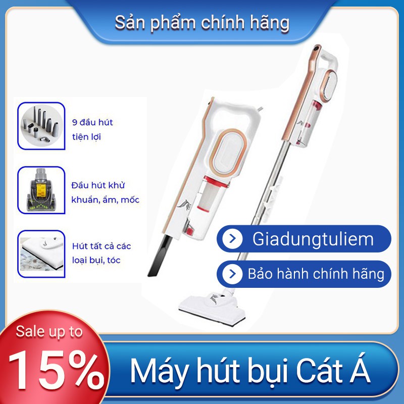 Máy Hút Bụi Gia Đình Cát Á Công Suất Lớn Tiện Lợi Dễ Di Chuyển phù hợp với mọi gia đình