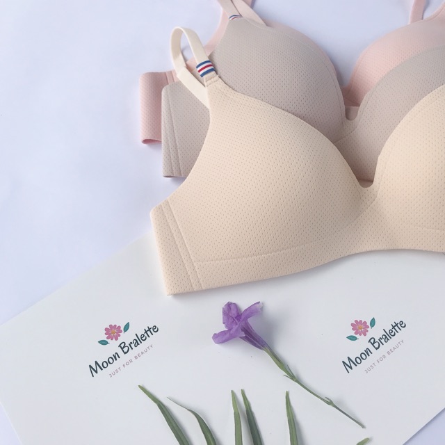 Áo ngực đúc su, áo lót su đúc mút mỏng không gọng mùa siêu mát AS90