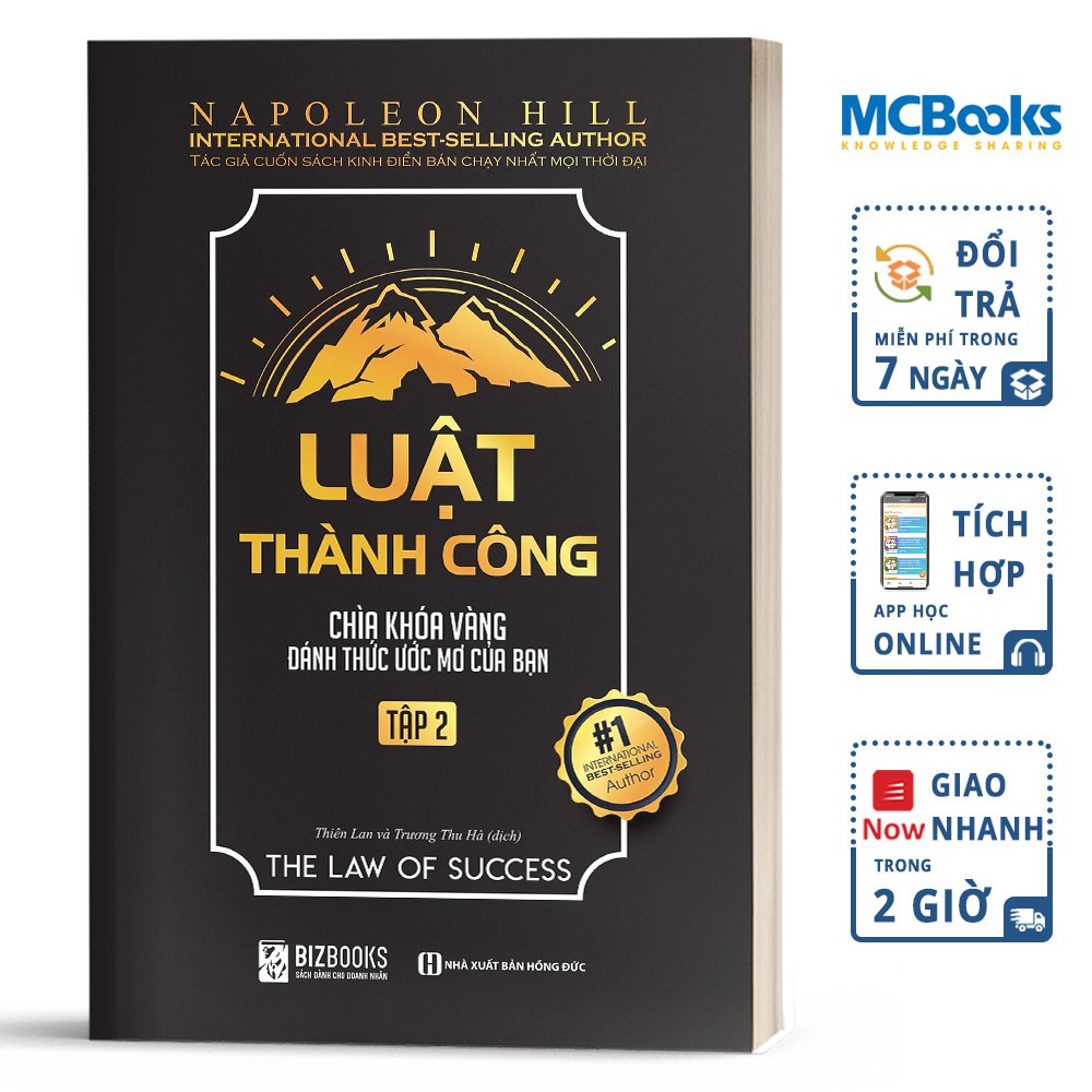 Sách - Combo Luật Thành Công - Chìa Khóa Vàng Đánh Thức Ước Mơ (Tập 1 + 2)