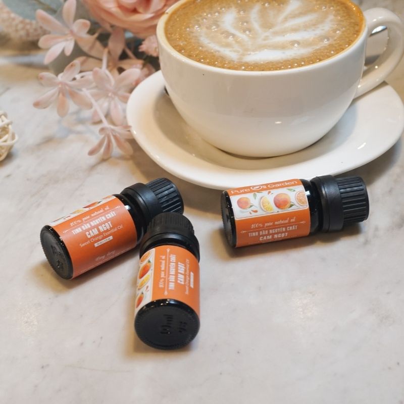 Tinh dầu thiên nhiên Jiashi xông thơm phòng, đuổi muỗi côn trùng lọ 10ml 4 mùi quế, cafe, sả chanh, lavender - XTD01