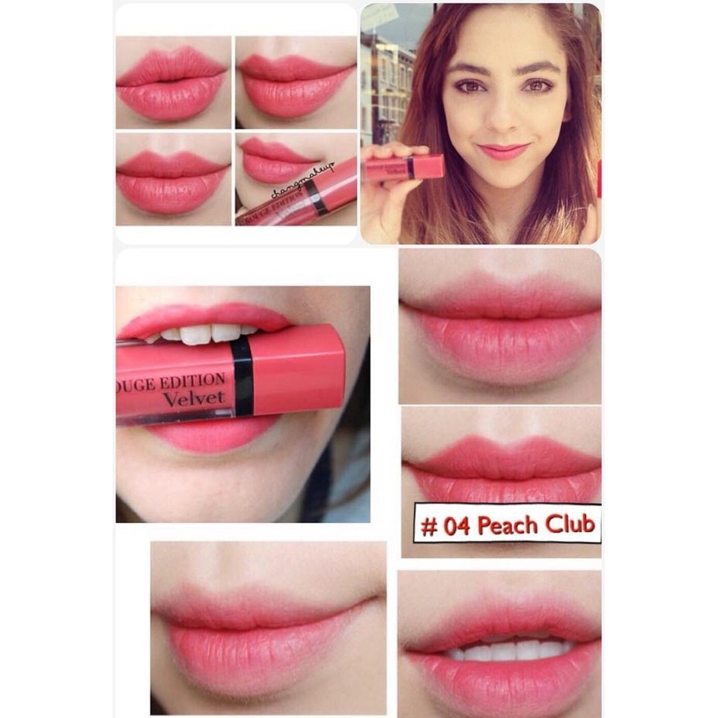 Set son Bourjois Velvet Lipstick (Son + Chì)